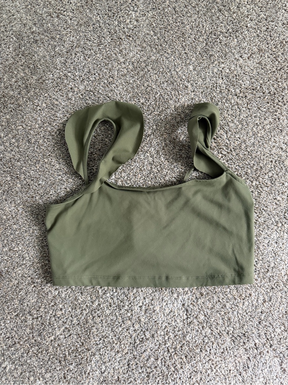 Free People Intimately Green Women's Crop Tank Top